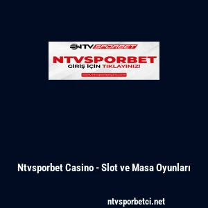 Ntvsporbet Casino - Slot ve Masa Oyunları